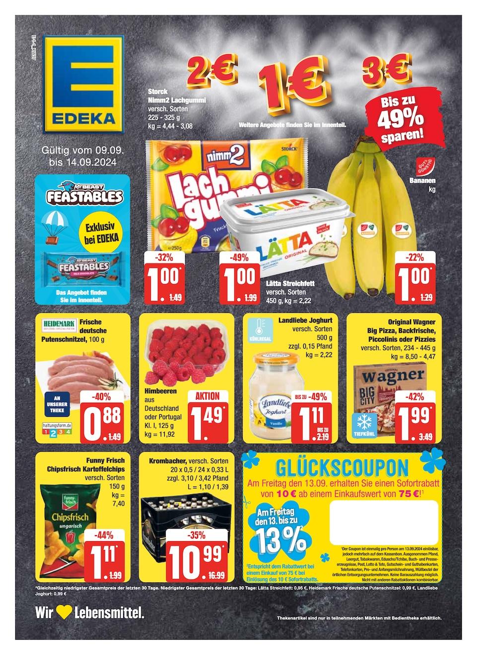 Edeka Prospekt ab Montag - Schleswig - Holstein Seite 1