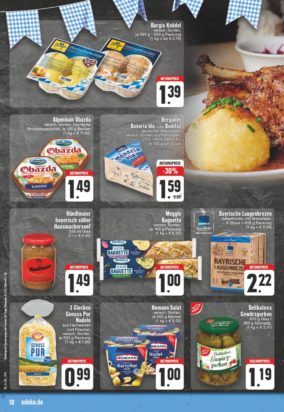 Edeka Prospekt ab Montag - Nordrhein - Westfalen Seite 10
