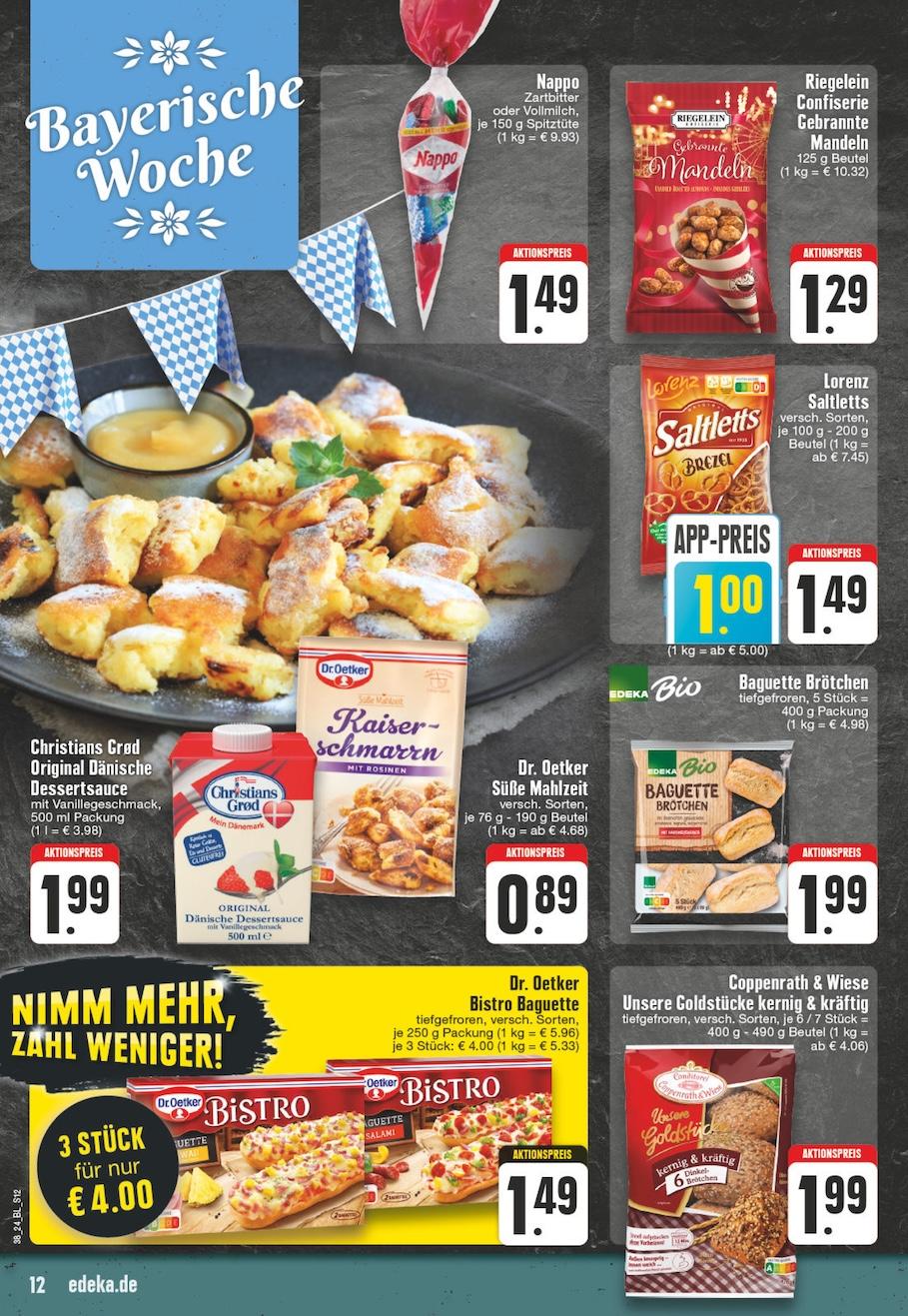 Edeka Prospekt ab Montag - Nordrhein - Westfalen Seite 12