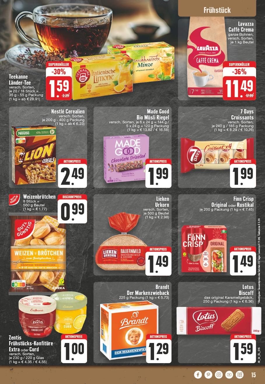 Edeka Prospekt ab Montag - Nordrhein - Westfalen Seite 15