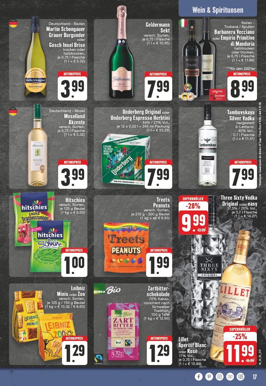 Edeka Prospekt ab Montag - Nordrhein - Westfalen Seite 17