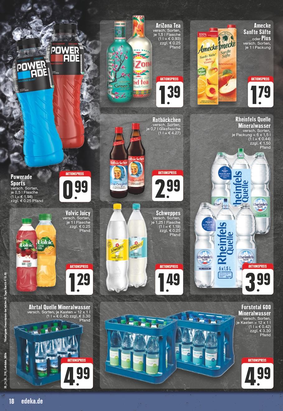 Edeka Prospekt ab Montag - Nordrhein - Westfalen Seite 18
