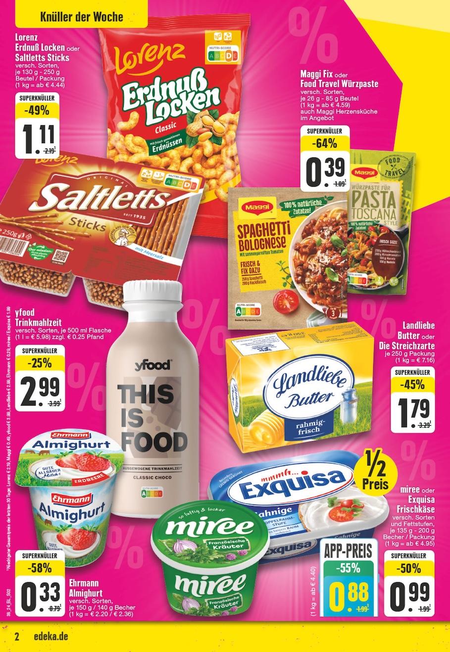 Edeka Prospekt ab Montag - Nordrhein - Westfalen Seite 2