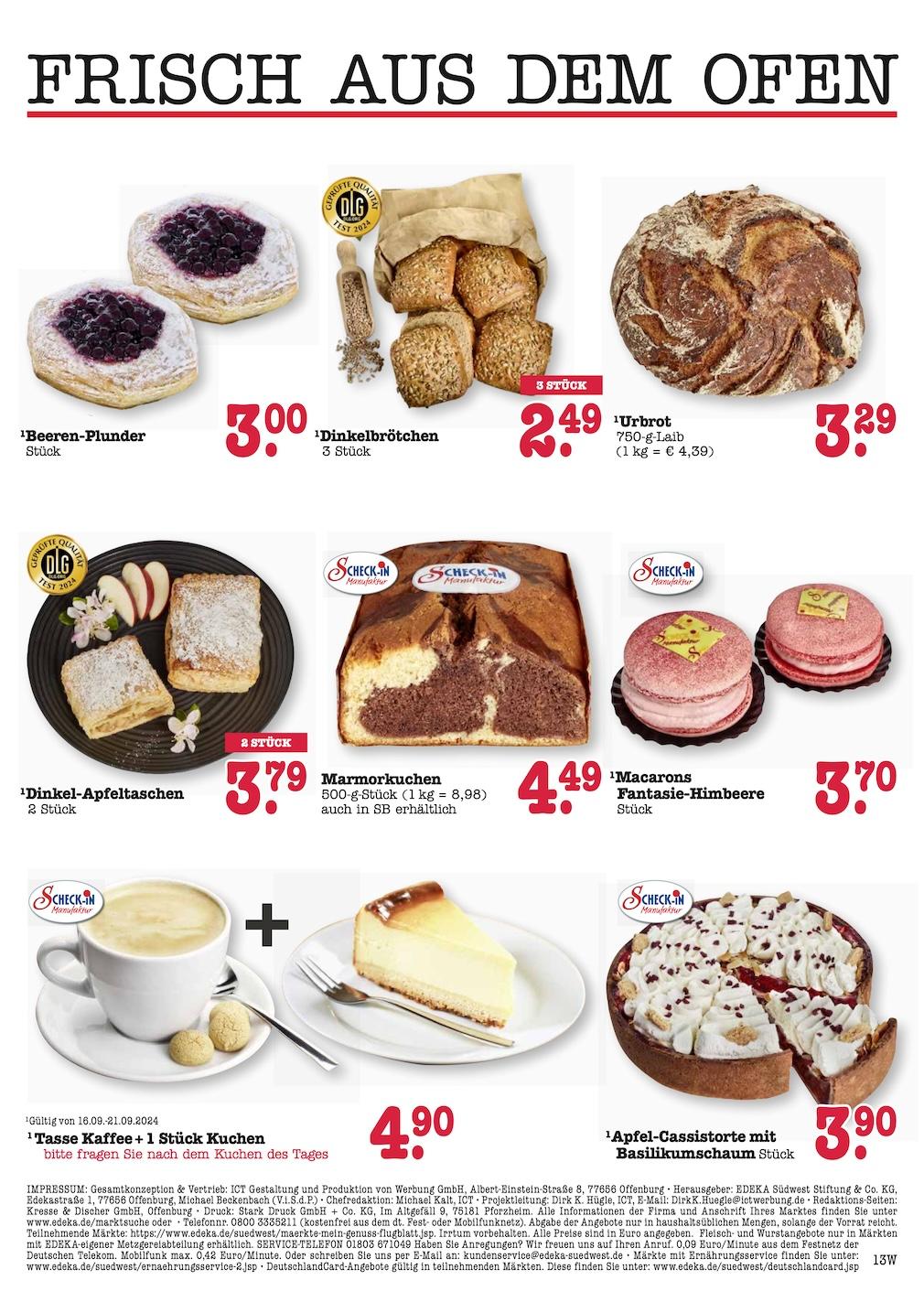 Edeka Prospekt ab Montag - Hessen Seite 13