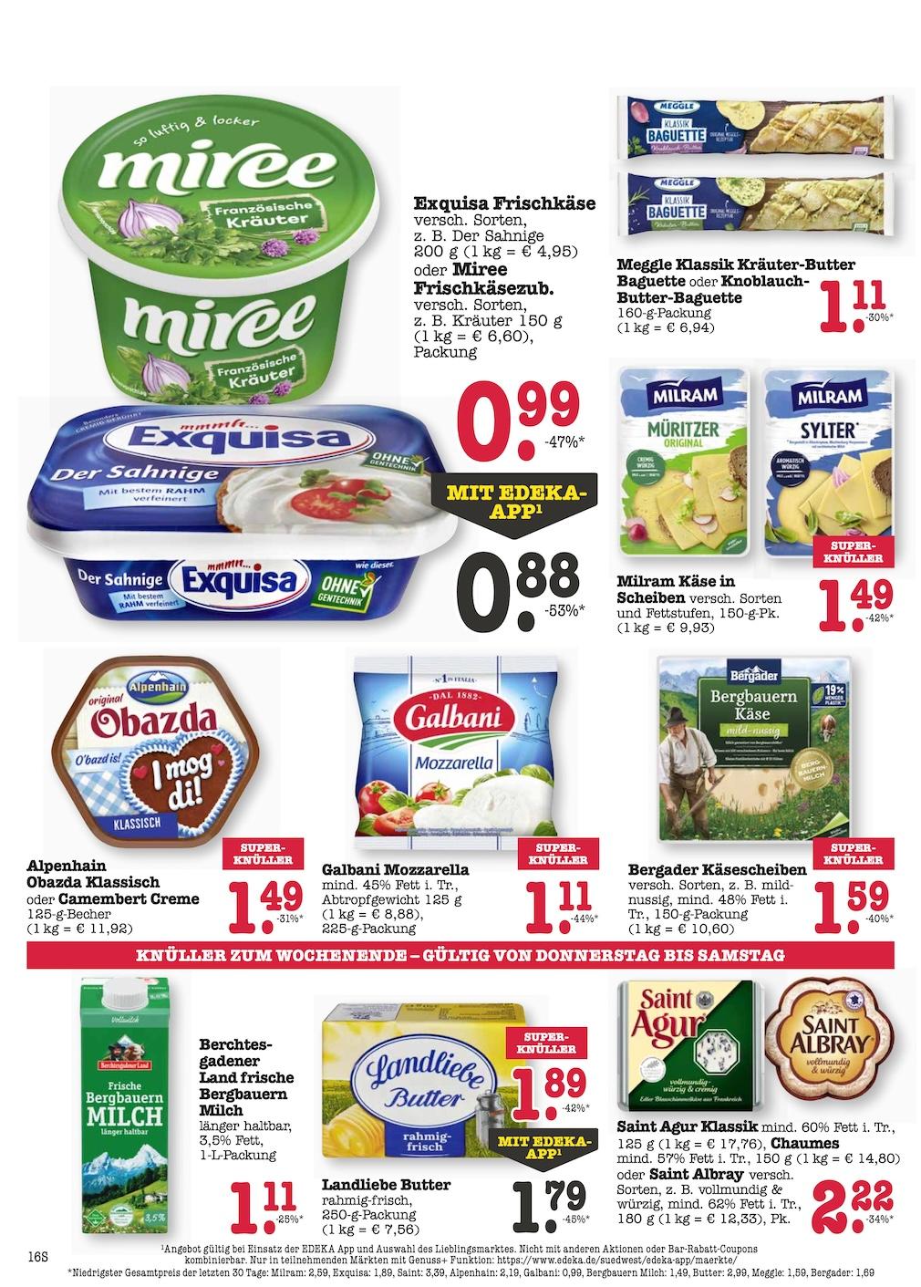 Edeka Prospekt ab Montag - Hessen Seite 16