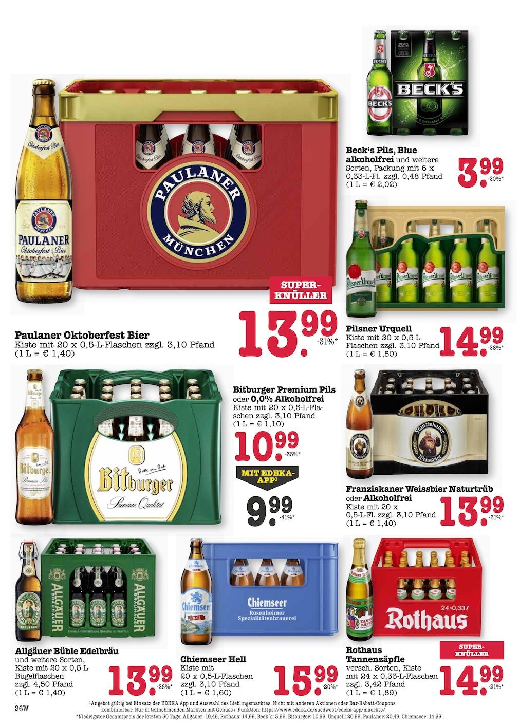 Edeka Prospekt ab Montag - Hessen Seite 26