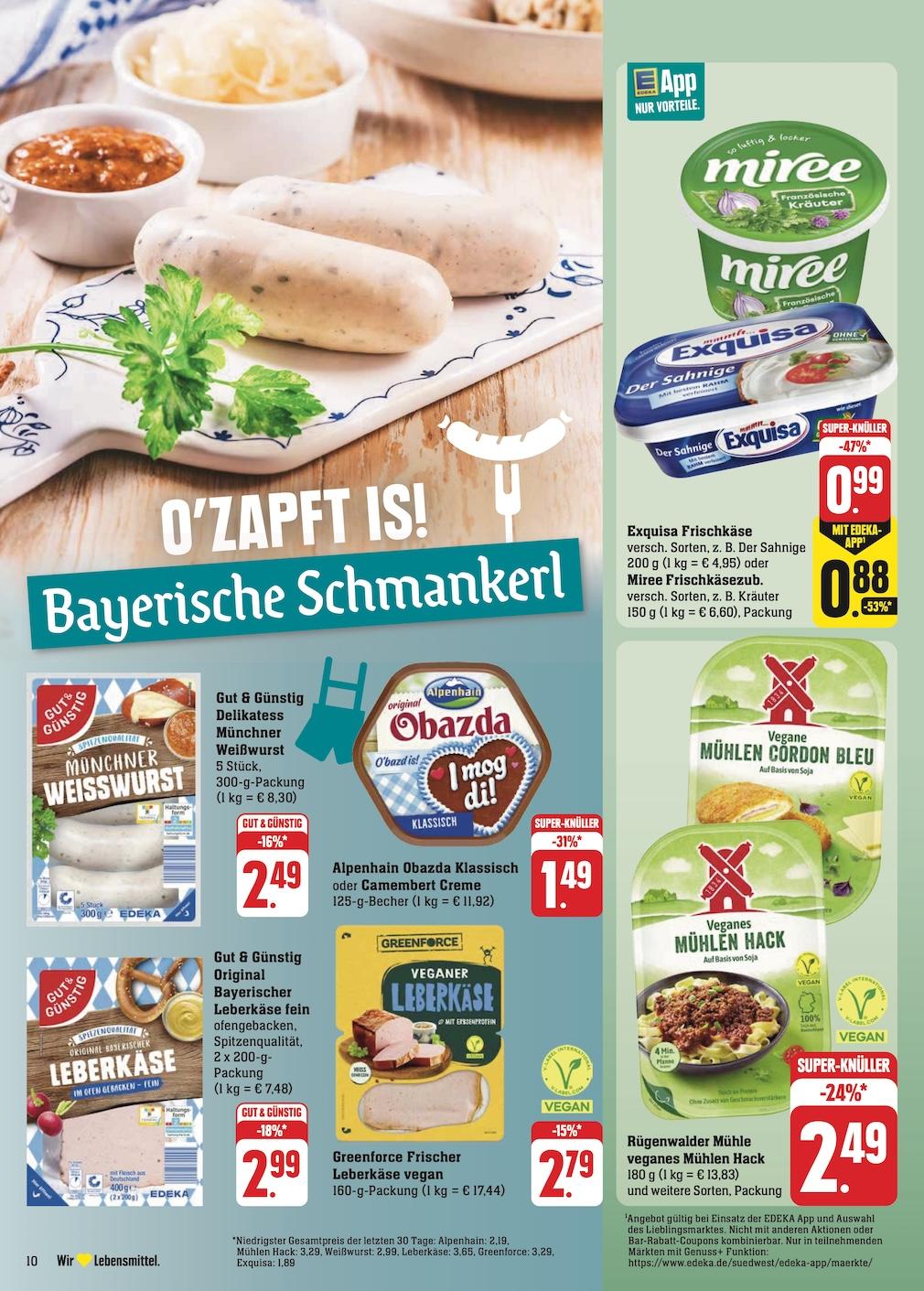 Edeka Prospekt ab Montag - Rheinland - Pfalz Seite 16