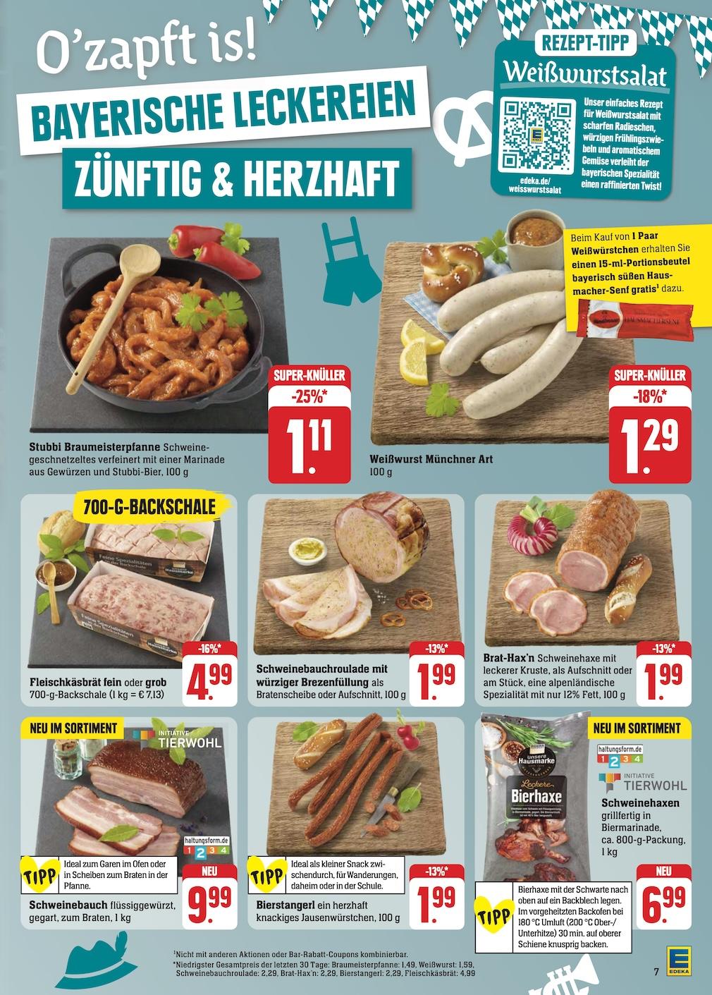 Edeka Prospekt ab Montag - Baden - Württemberg Seite 11