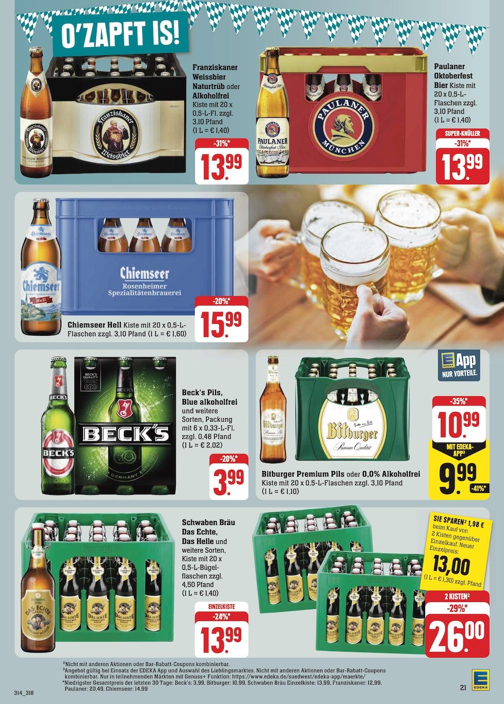 Edeka Prospekt ab Montag - Baden - Württemberg Seite 27