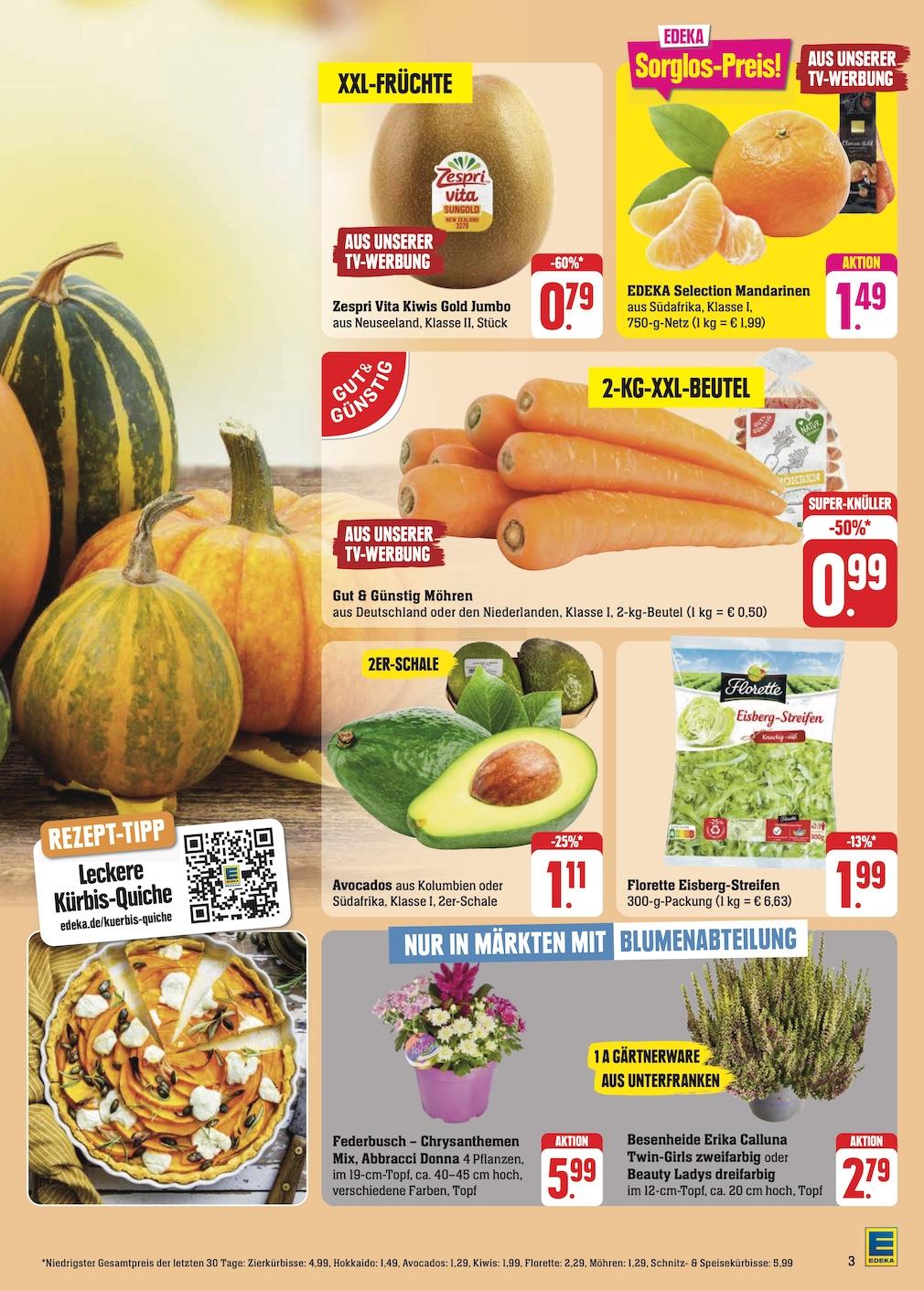 Edeka Prospekt ab Montag - Baden - Württemberg Seite 3