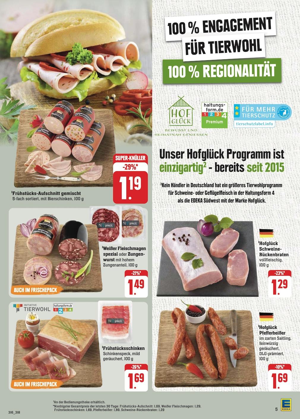 Edeka Prospekt ab Montag - Baden - Württemberg Seite 7
