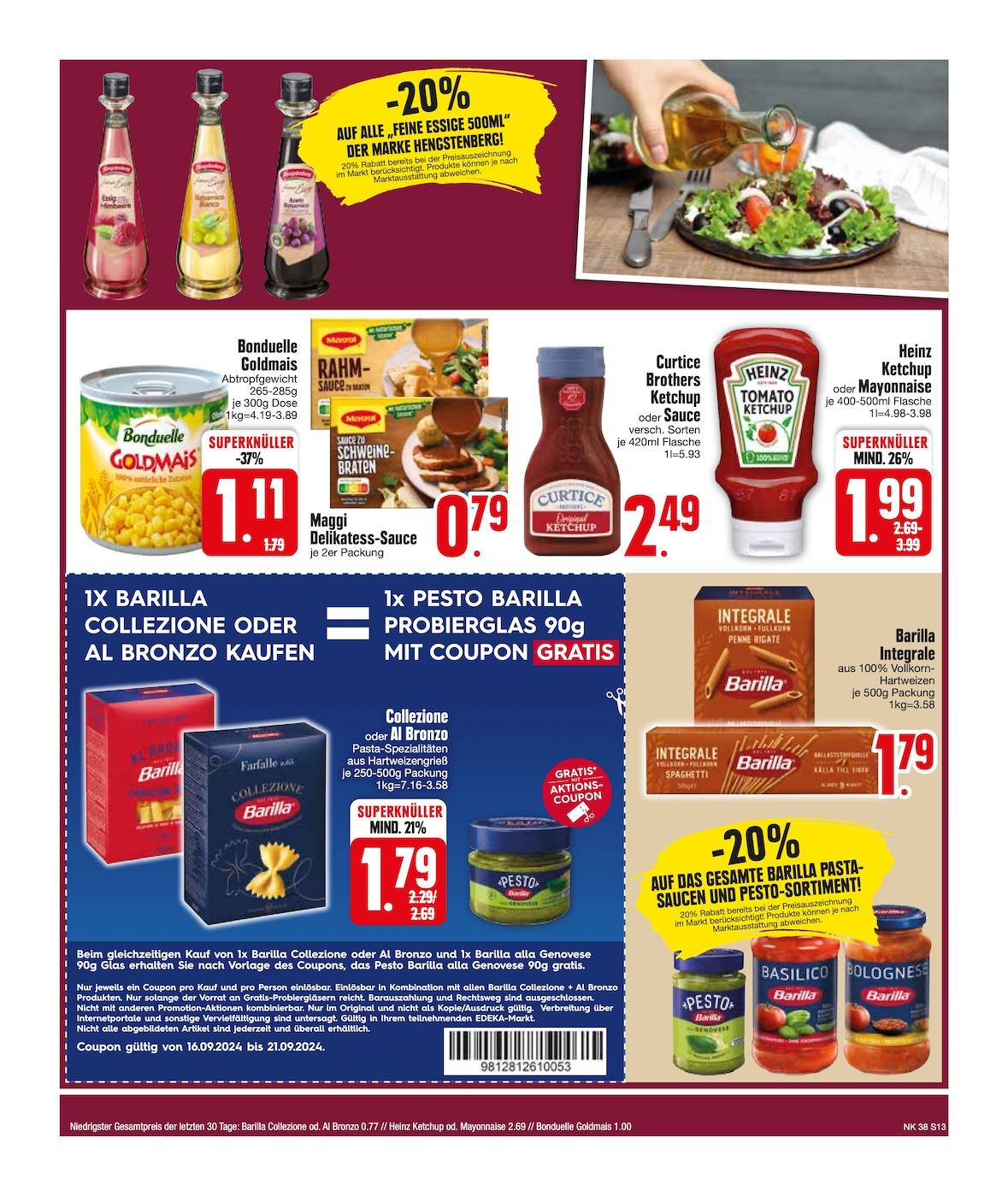 Edeka Prospekt ab Montag - Bayern Süd Seite 13
