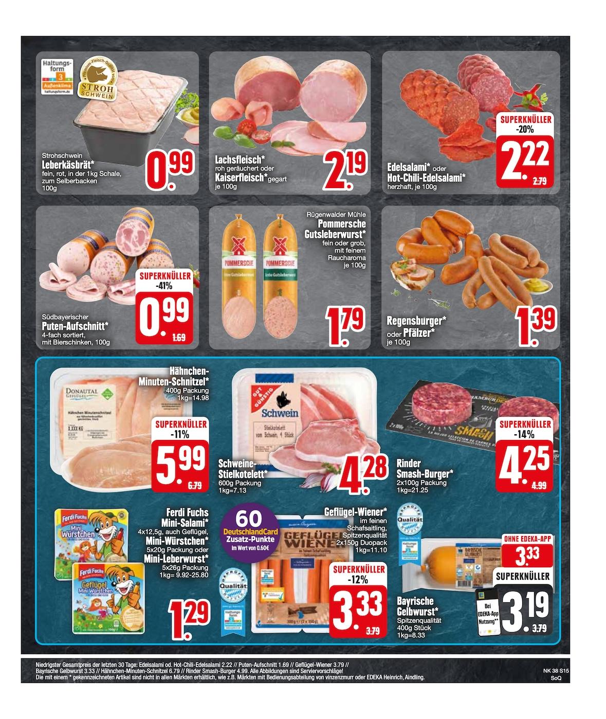 Edeka Prospekt ab Montag - Bayern Süd Seite 15