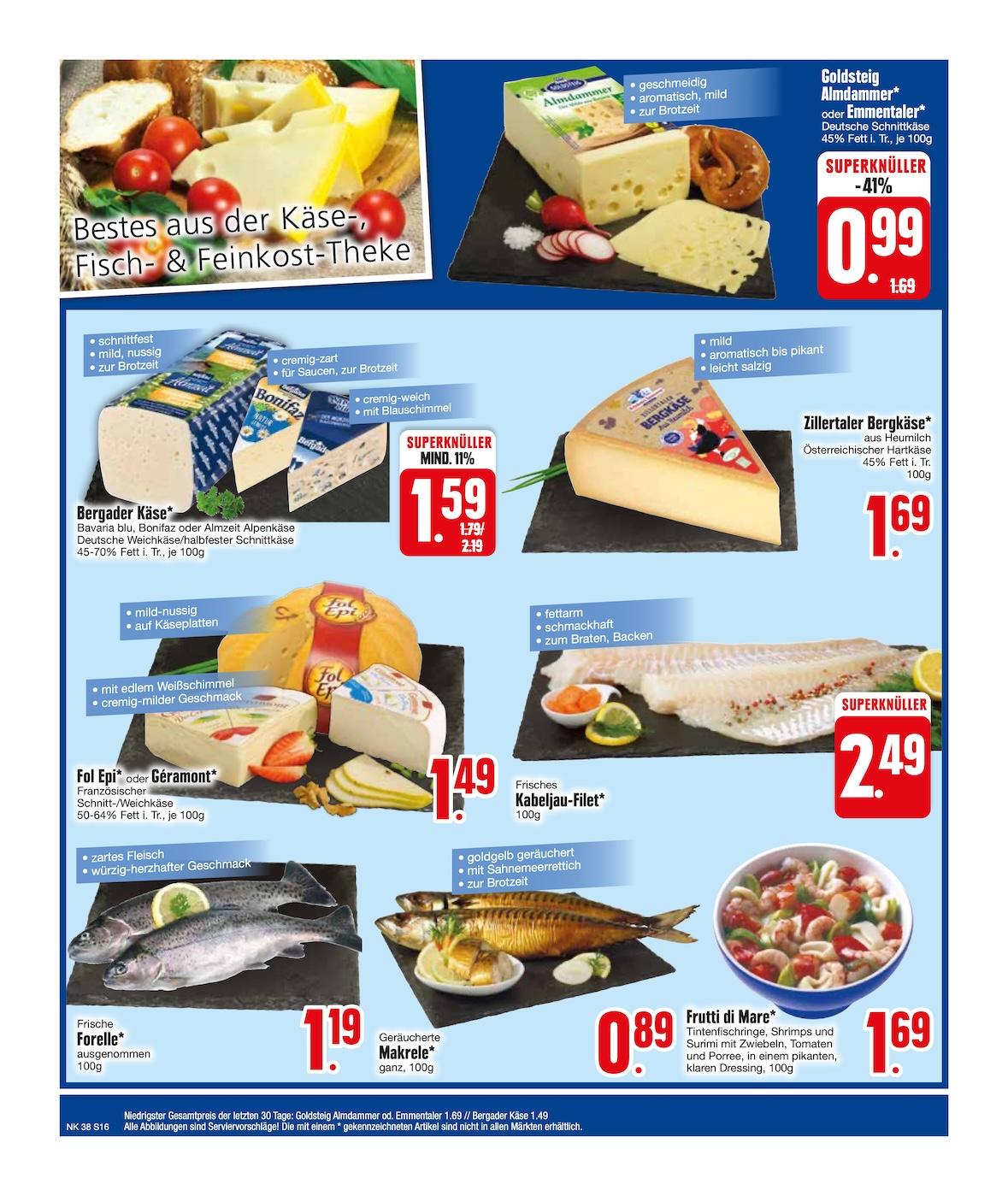 Edeka Prospekt ab Montag - Bayern Süd Seite 16