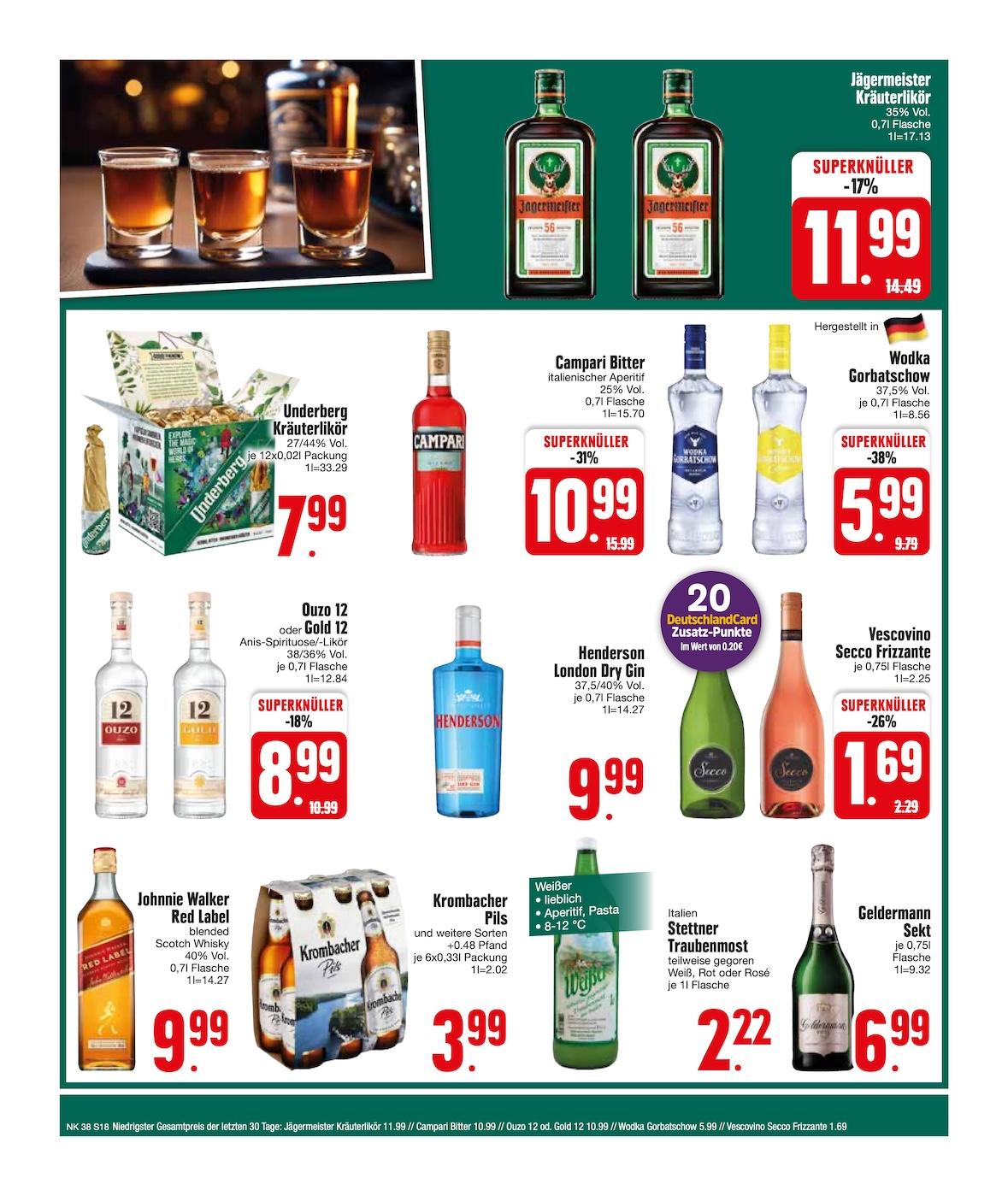 Edeka Prospekt ab Montag - Bayern Süd Seite 18