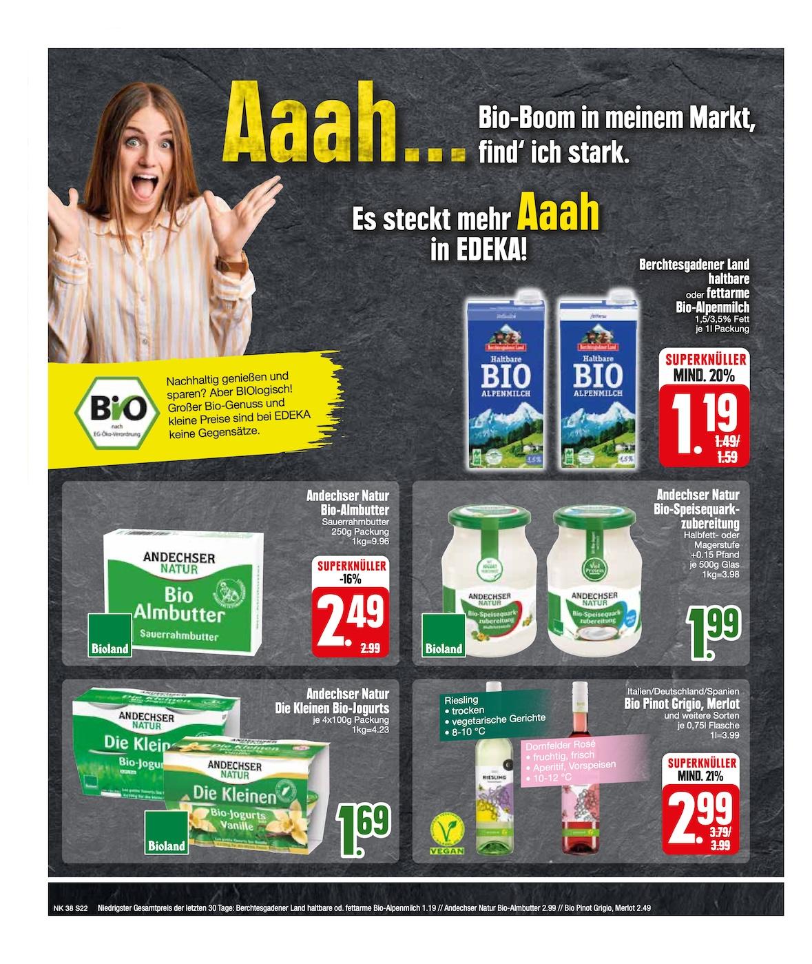 Edeka Prospekt ab Montag - Bayern Süd Seite 22