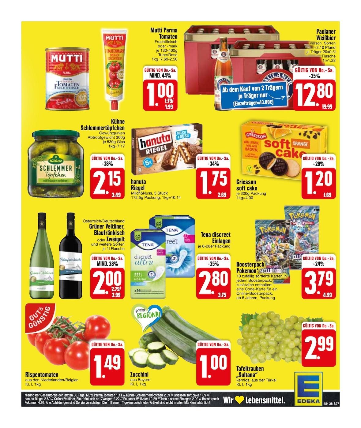 Edeka Prospekt ab Montag - Bayern Süd Seite 27