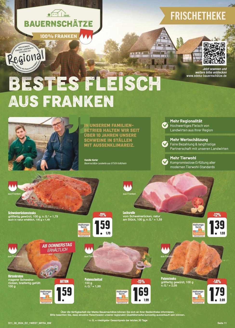 Edeka Prospekt ab Montag - Bayern Nord Seite 11