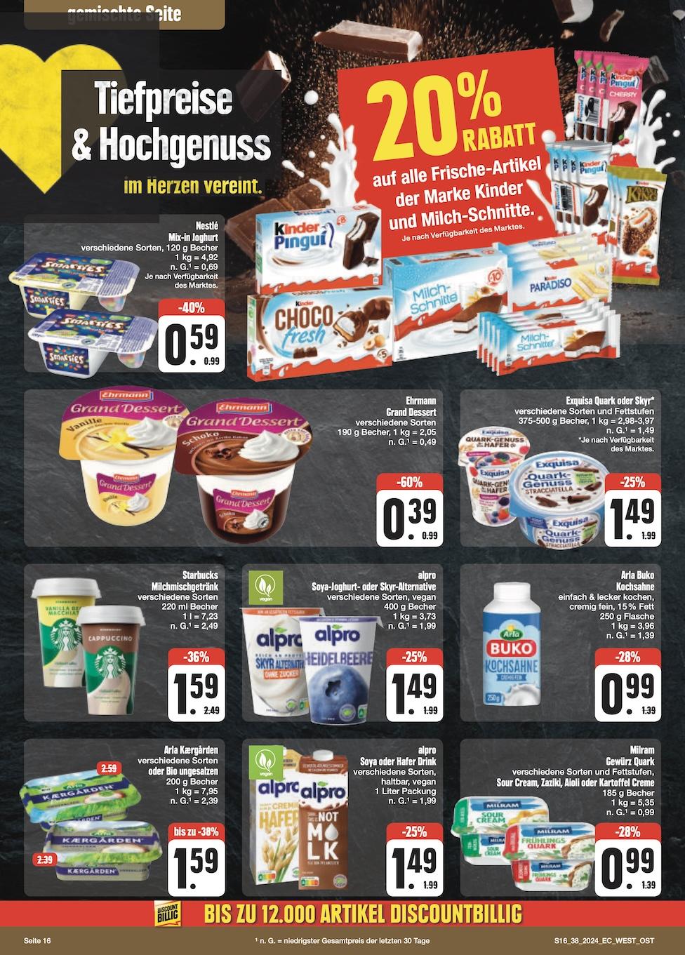 Edeka Prospekt ab Montag - Bayern Nord Seite 16