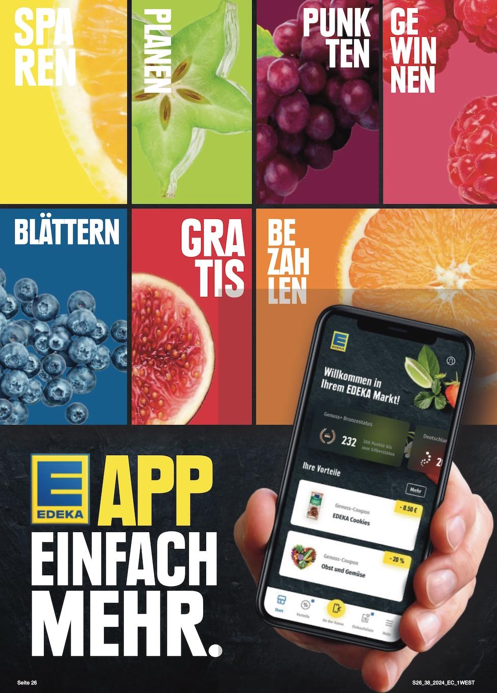 Edeka Prospekt ab Montag - Bayern Nord Seite 26