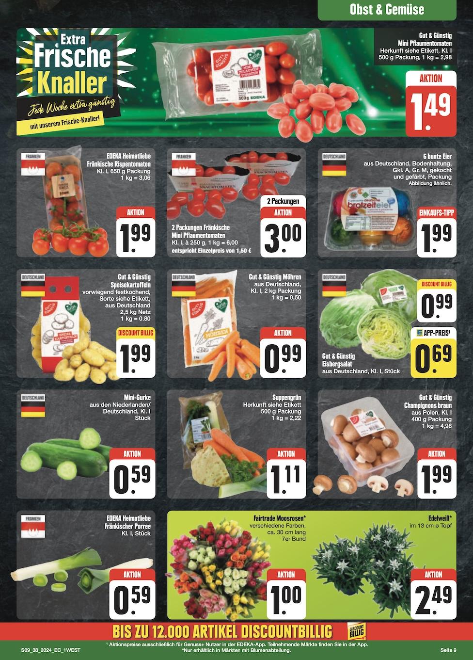 Edeka Prospekt ab Montag - Bayern Nord Seite 9