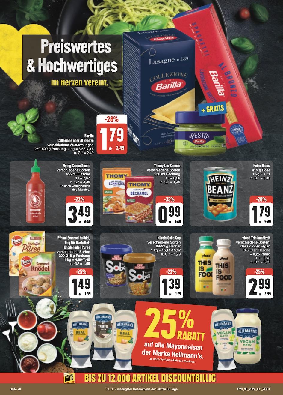 Edeka Prospekt ab Montag - Sachsen Seite 20