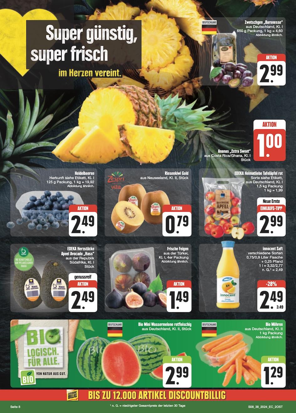 Edeka Prospekt ab Montag - Sachsen Seite 8