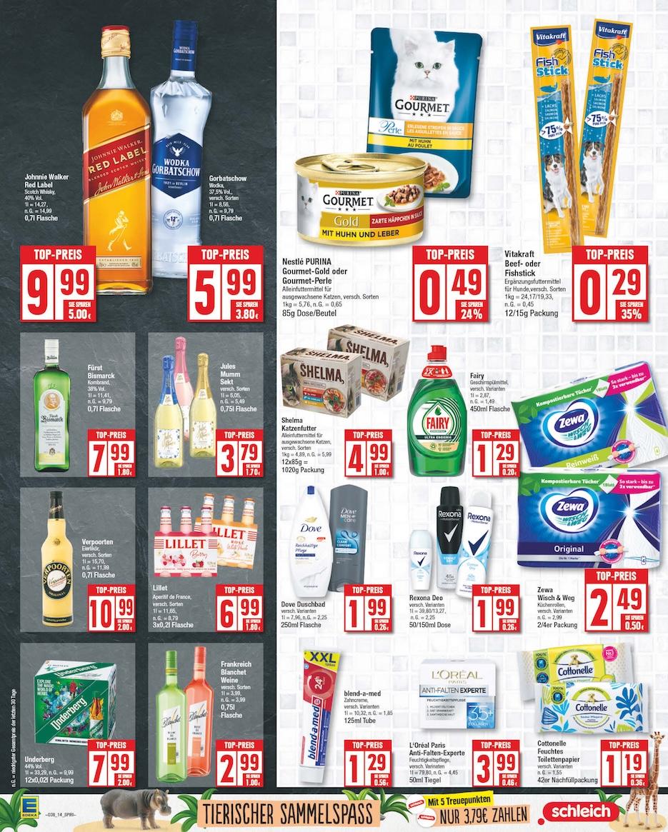 Edeka Prospekt ab Montag - Berlin Seite 14