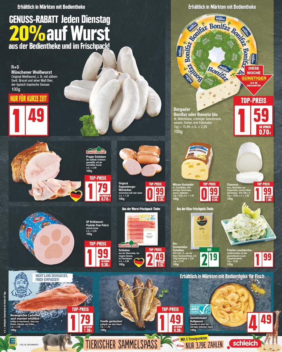 Edeka Prospekt ab Montag - Berlin Seite 6