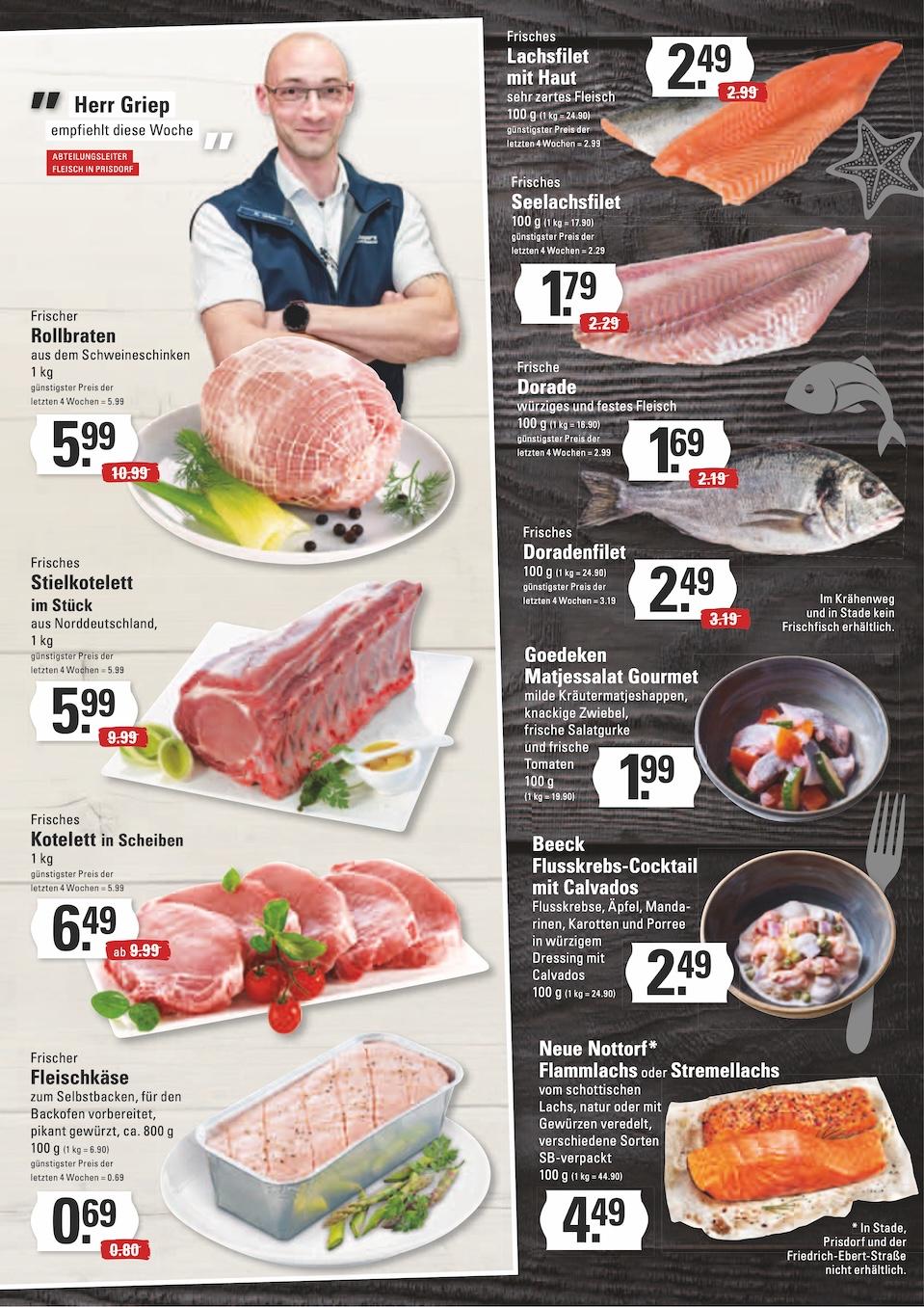 Edeka Prospekt ab Montag - Hamburg Seite 3