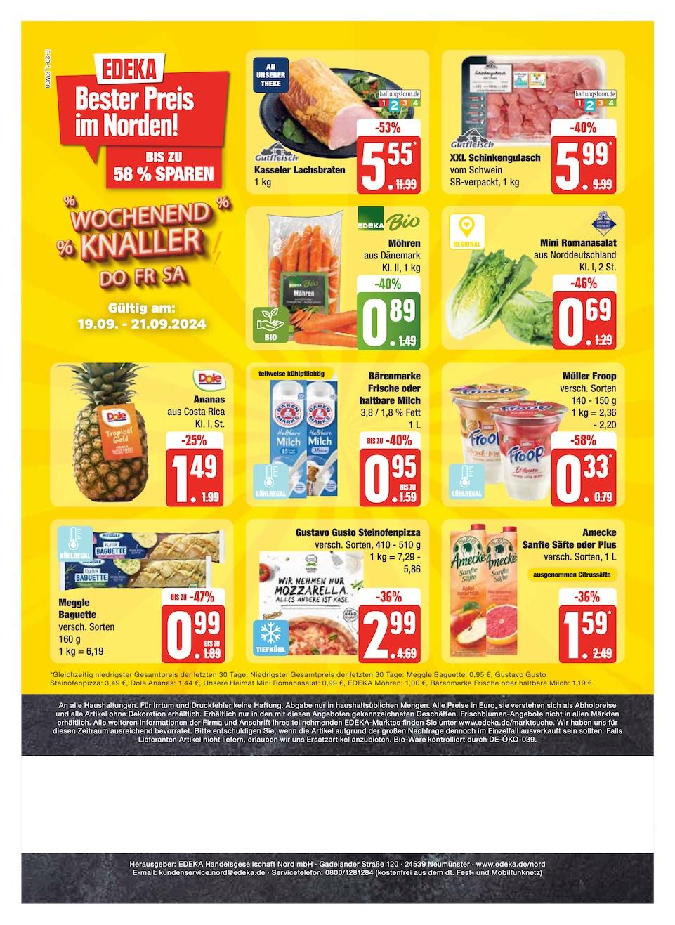 Edeka Prospekt ab Montag - Schleswig - Holstein Seite 20