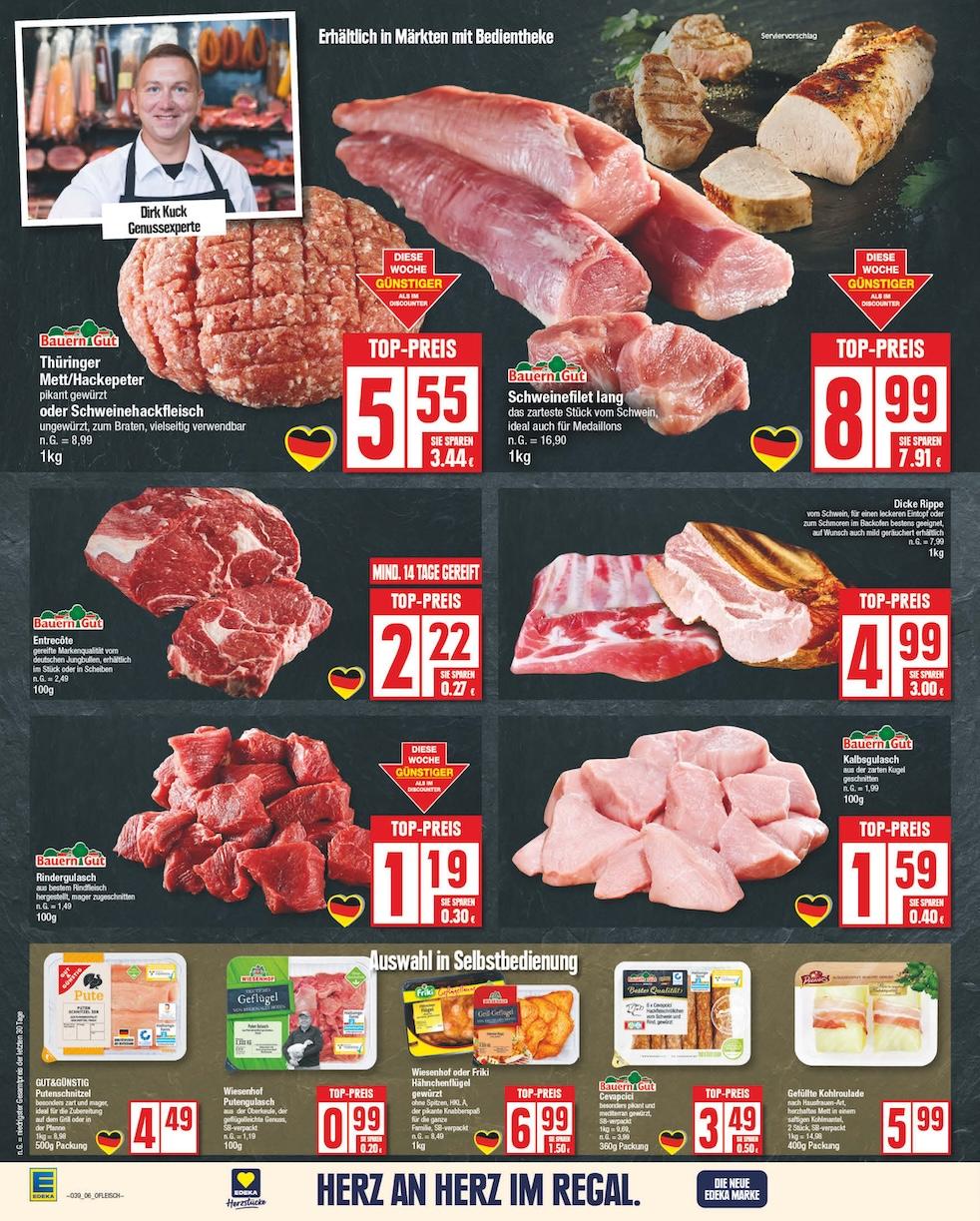 Edeka Prospekt ab Montag - Sachsen-Anhalt Seite 6