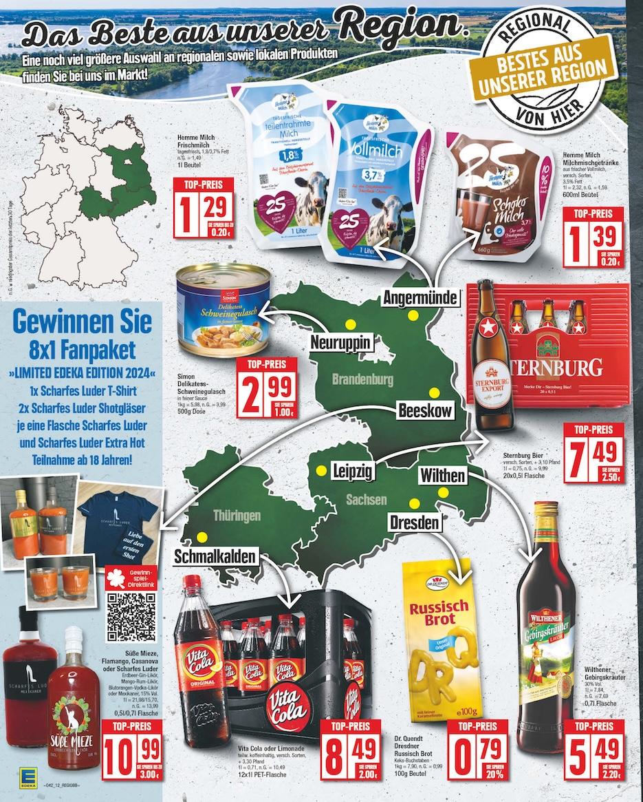 Edeka Prospekt ab Montag - Brandenburg Seite 14