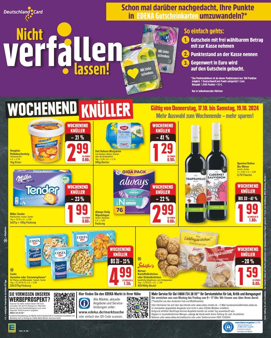 Edeka Prospekt ab Montag - Brandenburg Seite 18