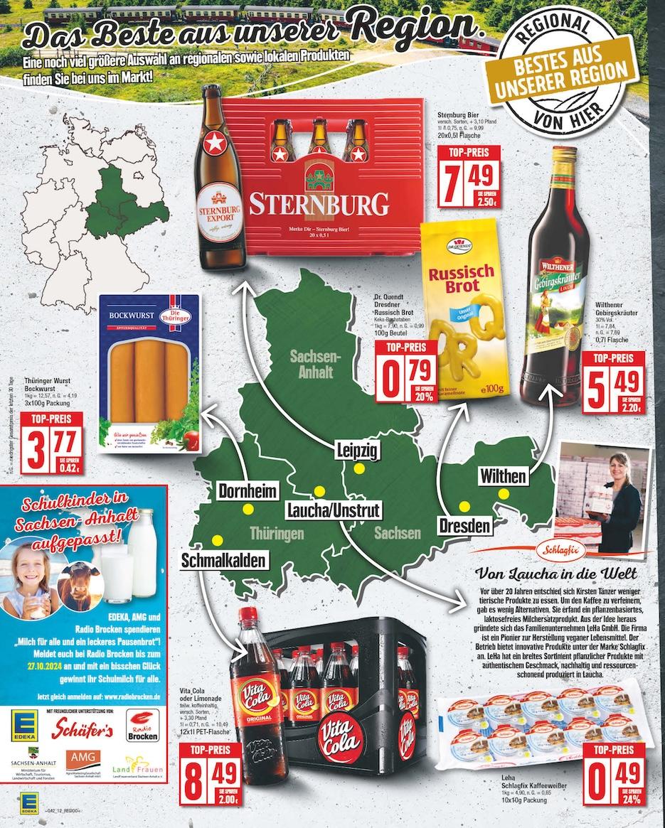 Edeka Prospekt ab Montag - Sachsen-Anhalt Seite 12
