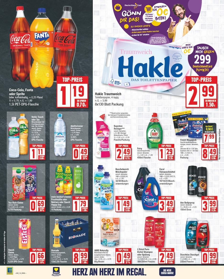 Edeka Prospekt ab Montag - Sachsen-Anhalt Seite 14