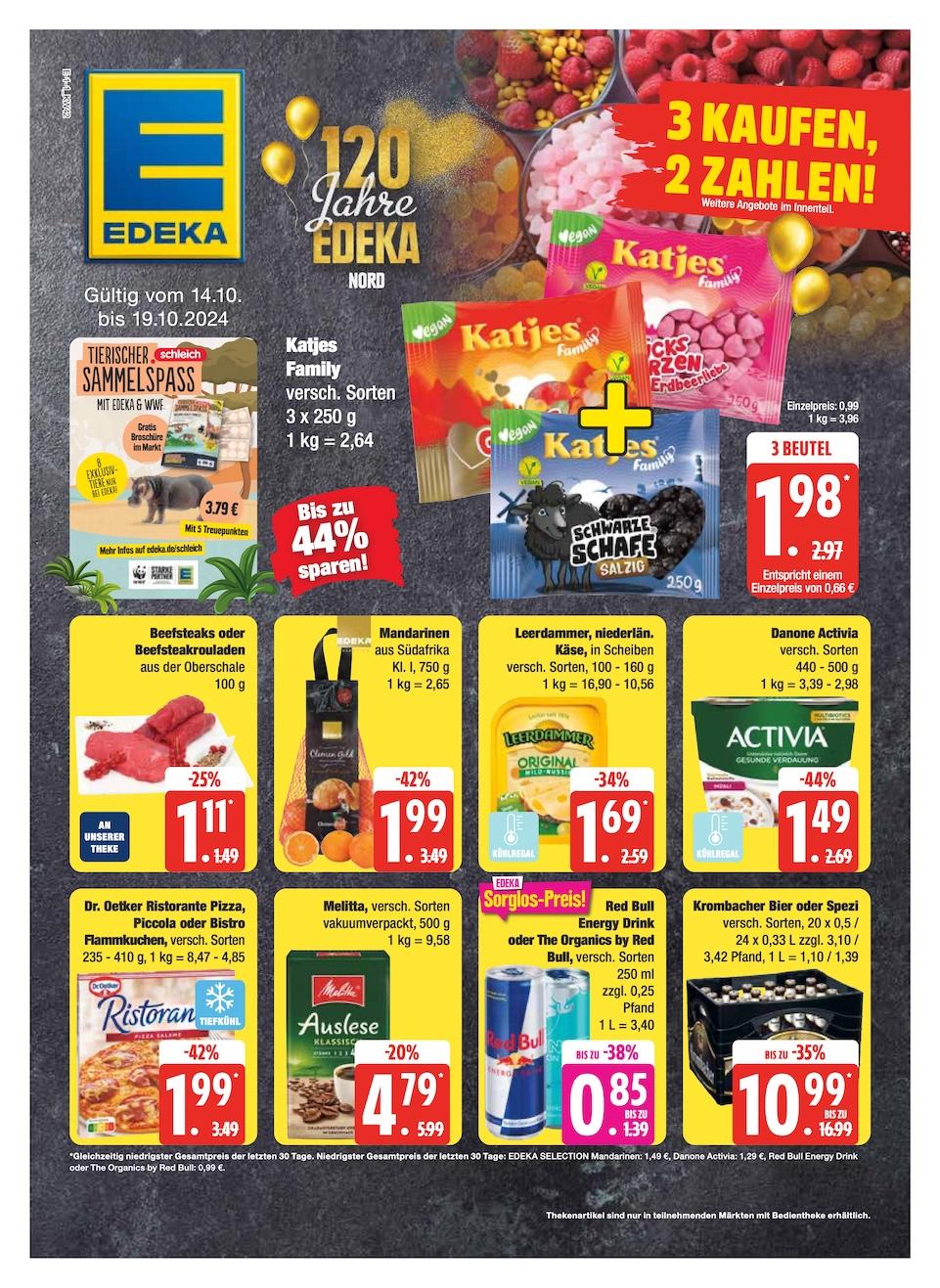 Edeka Prospekt ab Montag - Schleswig - Holstein Seite 1