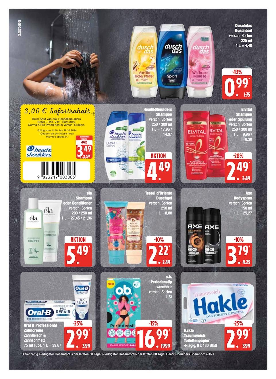 Edeka Prospekt ab Montag - Schleswig - Holstein Seite 22