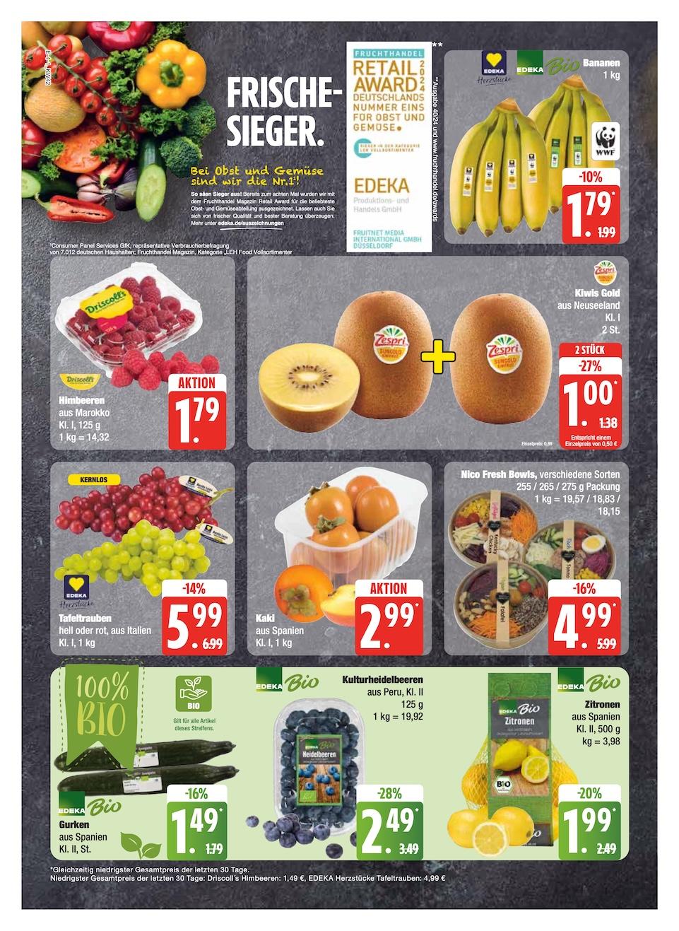 Edeka Prospekt ab Montag - Schleswig - Holstein Seite 4