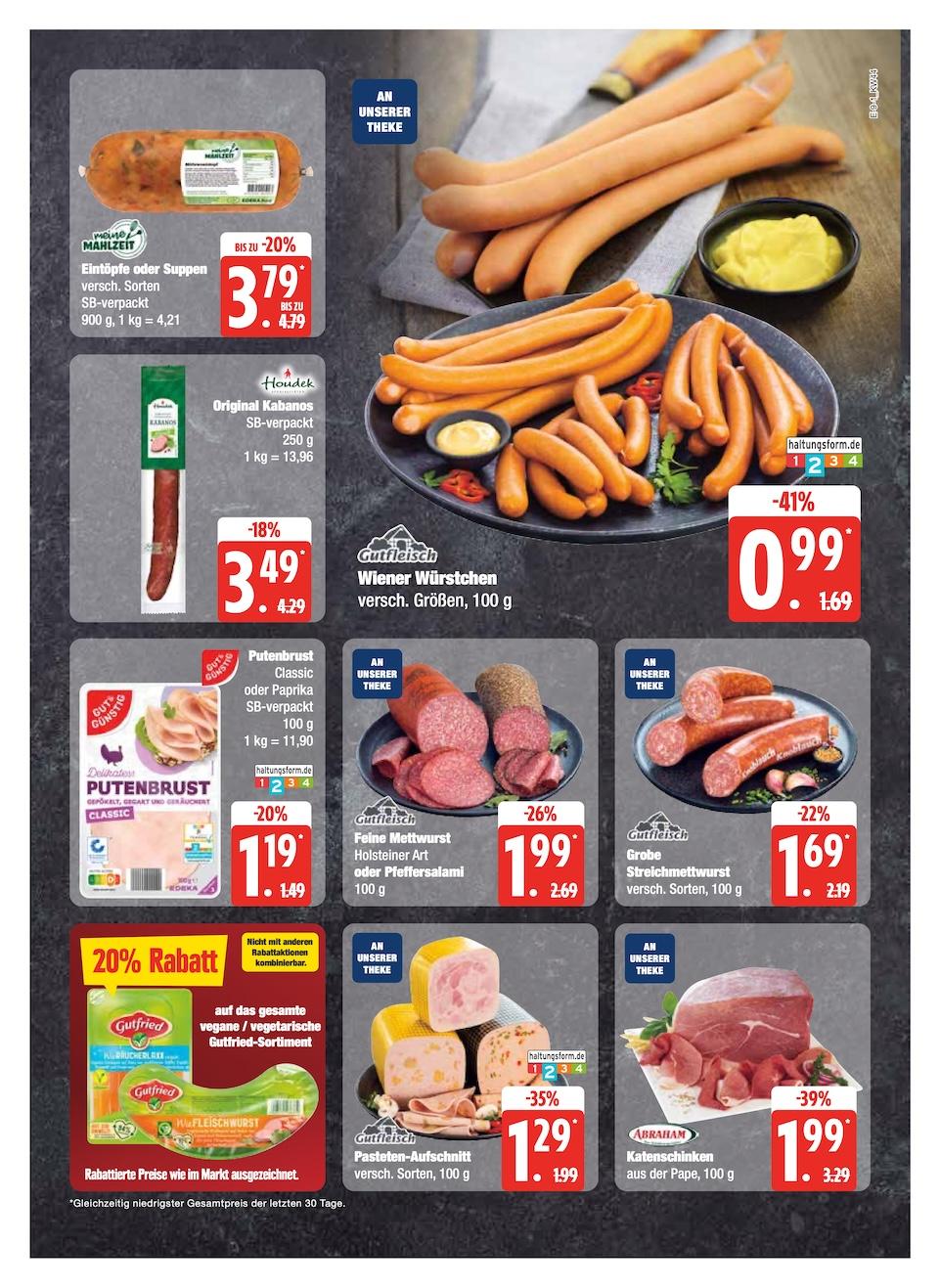 Edeka Prospekt ab Montag - Schleswig - Holstein Seite 9