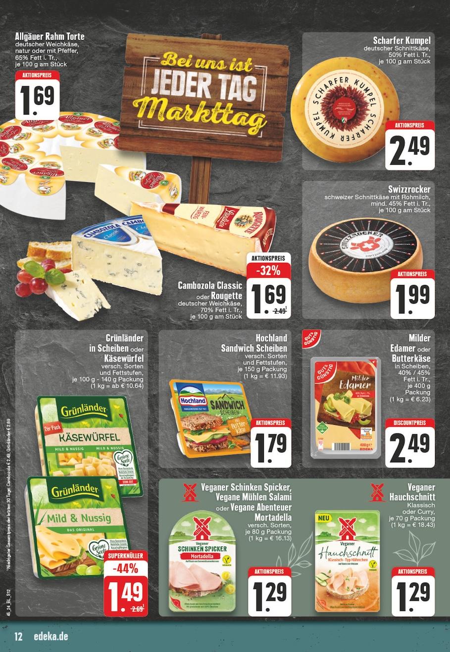 Edeka Prospekt ab Montag - Nordrhein - Westfalen Seite 12