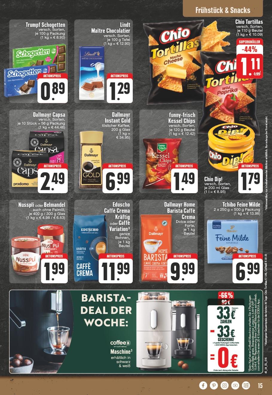 Edeka Prospekt ab Montag - Nordrhein - Westfalen Seite 15