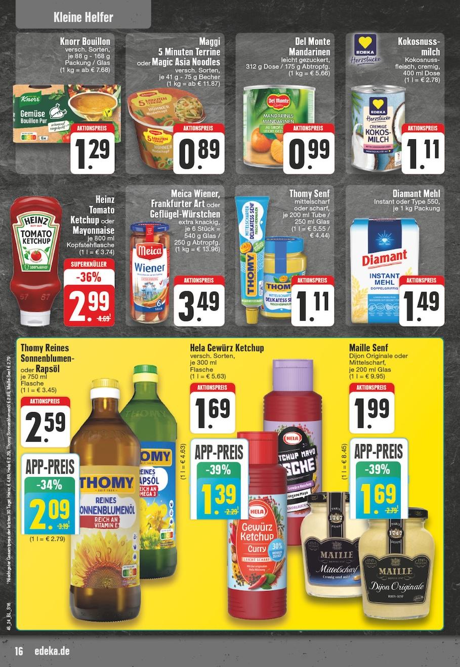 Edeka Prospekt ab Montag - Nordrhein - Westfalen Seite 16