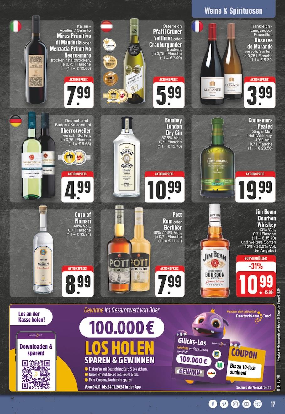 Edeka Prospekt ab Montag - Nordrhein - Westfalen Seite 17
