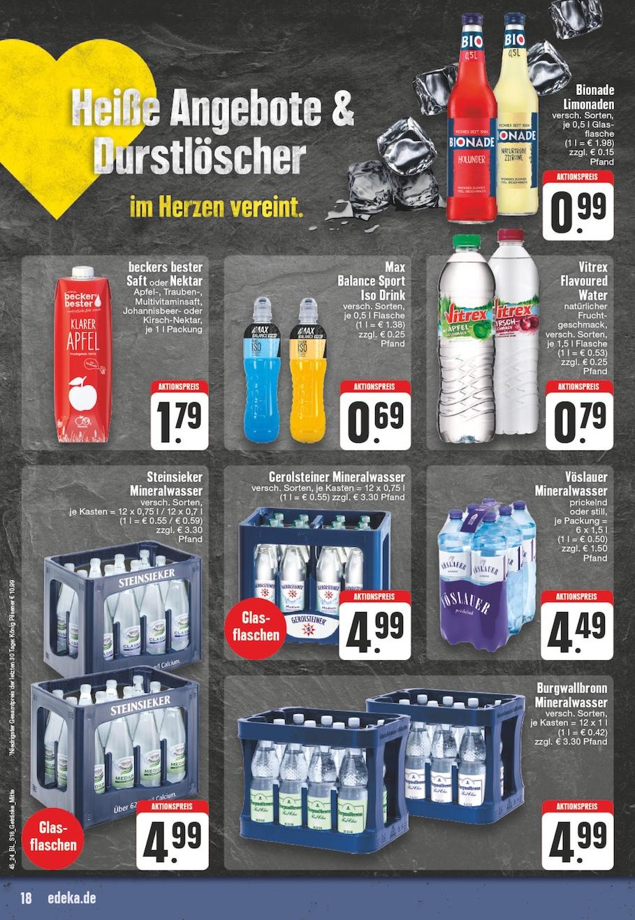 Edeka Prospekt ab Montag - Nordrhein - Westfalen Seite 18