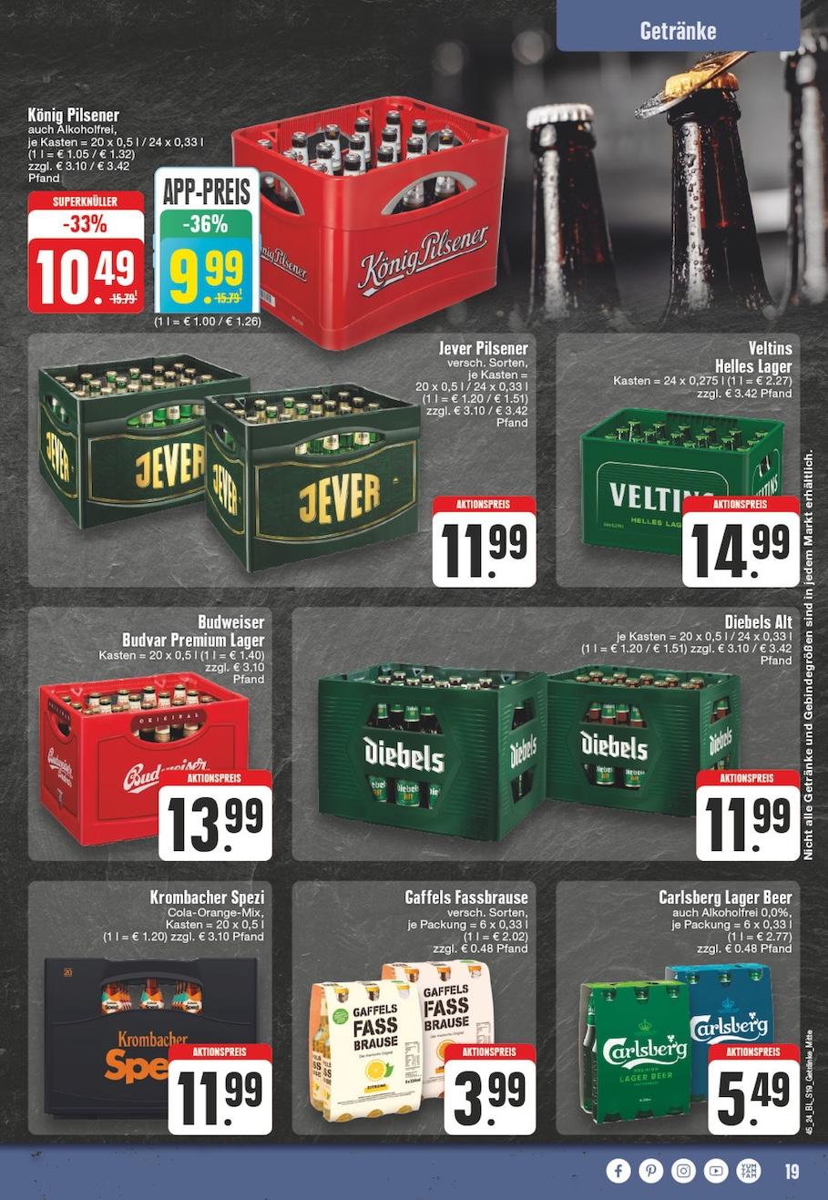 Edeka Prospekt ab Montag - Nordrhein - Westfalen Seite 19