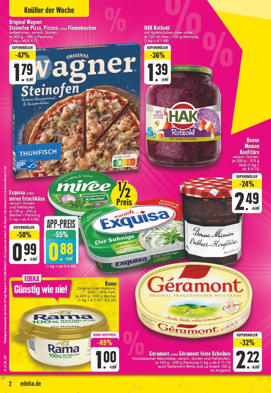 Edeka Prospekt ab Montag - Nordrhein - Westfalen Seite 2