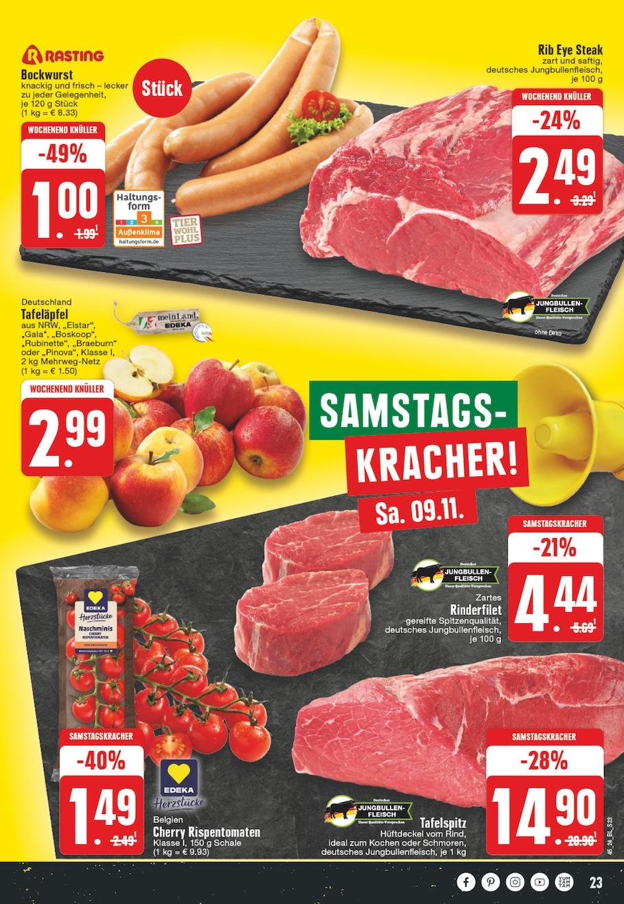 Edeka Prospekt ab Montag - Nordrhein - Westfalen Seite 23