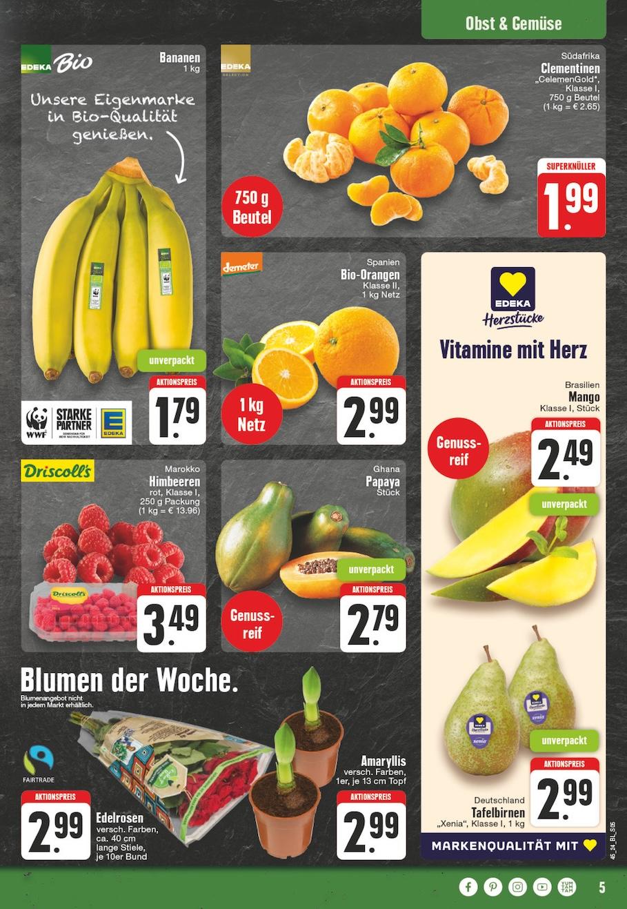 Edeka Prospekt ab Montag - Nordrhein - Westfalen Seite 5