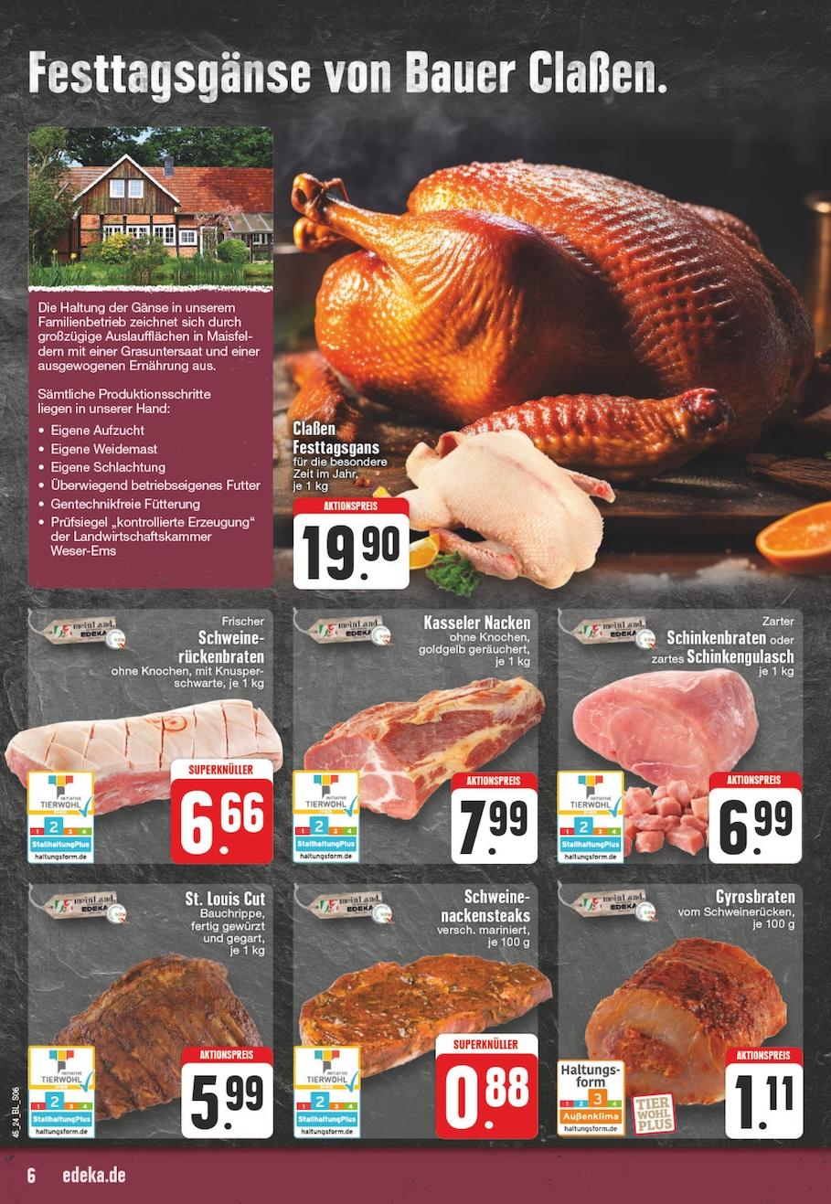 Edeka Prospekt ab Montag - Nordrhein - Westfalen Seite 6